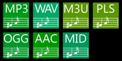 Audio icons